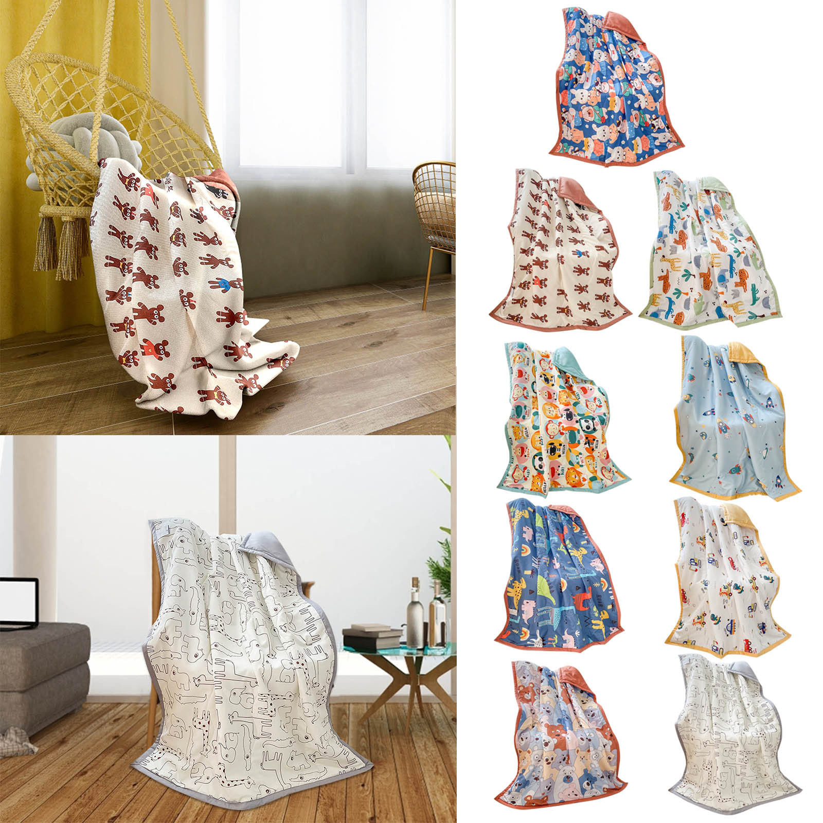 Ynlkorvg Weighted Blanket Clearance, Children's Summer Quilt Washed