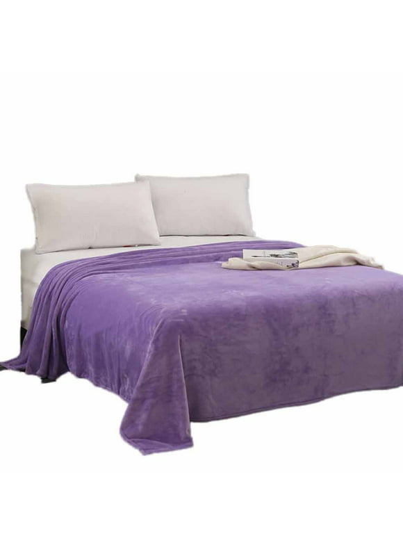 Ynlkorvg Weighted Blanket Clearance, Kids Rabbit Knitting Blanket Bedding Quilt Play Blanket Home Essentials Purple