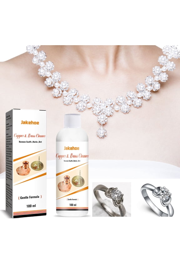 Copper And Brass Cleaner 100MlTarnish Remover And Polishing Spray For Jewelry, Gold, Silver, Diamonds And All Precious Metals