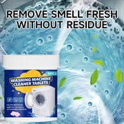 Ynsdnzl Effervescent Washing Machine Cleaner Tablets   Deep Clean Stains, Dirt & Odor For Front & Top-Loading Washers   Powerful Grime Removal For Home Laundry Maintenance