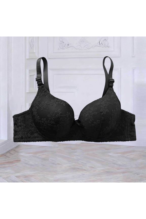 Bras for Women Lace Underwire Bra with Adjustable Straps Full Coverage Support Bra for Everyday & Special Occasions