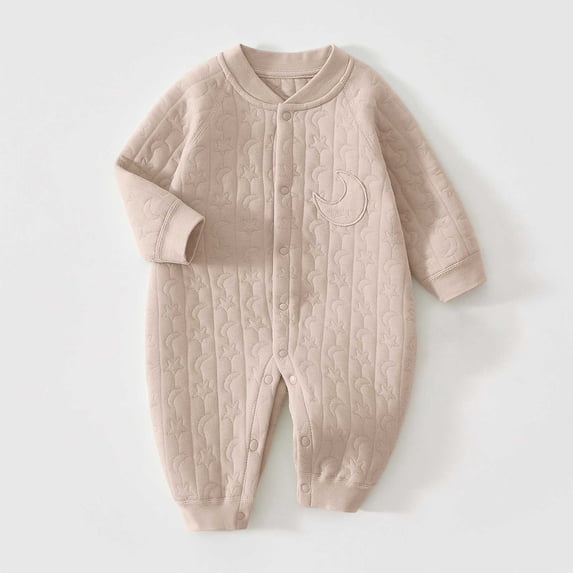 Ynynloco Kimono Tie Long Sleeve Soft One Piece, 100% Organic Cotton Baby Clothes for Girls & Boys, Preemie, Newborn & Infant