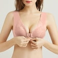 thumbnail image 1 of Ynynloco Bras for Women No Underwire Comfortable breathable Full Coverage Front Closure Bralettes Wireless Wirefree Everyday Bras, 1 of 5