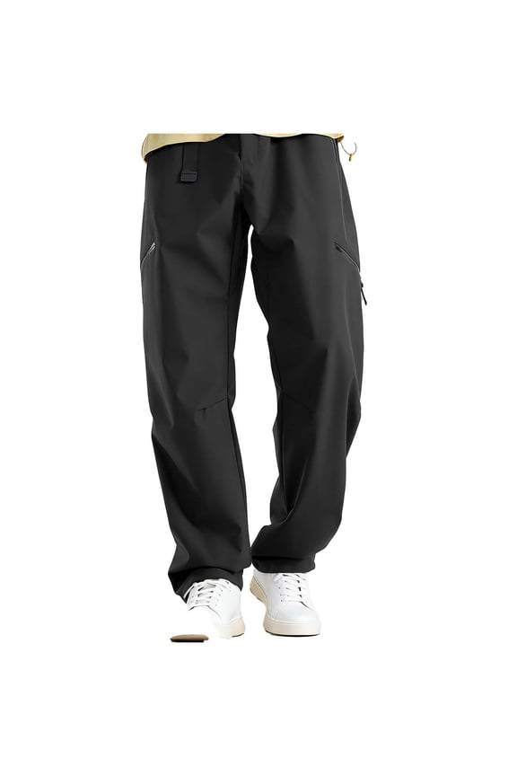 Cargo Pants for Women Waterproof Softshell Thickened Fleece-Lined Snow Ski Pants Winter Warm Insulated Hiking Pants
