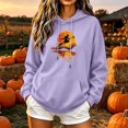 thumbnail image 1 of Ynynloco Halloween Slouchy Hoodies Sweatshirt for Women Casual Long Sleeve Pullover Tops with Pocket Ideal Thanksgiving Season Gift, 1 of 5