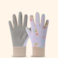 thumbnail image 1 of Ynynloco Kid Winter Cartoon Gloves with Grip - Boy Girl Wram Thermal Ski Touch Screen Outdoor Bike Mittens 3-12 Year, 1 of 5