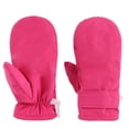 thumbnail image 1 of Ynynloco Kids Long Cuff Winter Warm Waterproof Snow Ski Mitten Outdoor Snow Play Gloves for Toddler Boys Girls, 1 of 4
