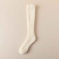 thumbnail image 1 of Ynynloco Long Fuzzy Socks for Women Soft Warm Fluffy Knee High Socks Plush Winter Cozy Long Stockings, 1 of 3