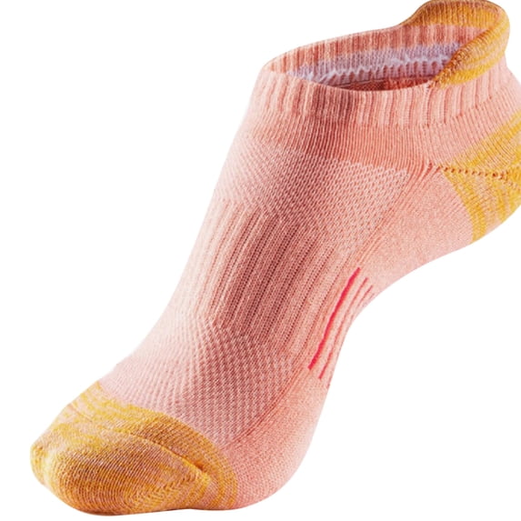 Ynynloco Men & Women Ankle Socks Anti-blister Thick Cushioned Cotton Breathable Wicking Hiking Athletic Running Socks