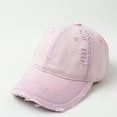 thumbnail image 1 of Ynynloco Men Women Vintage Washed-Denim Distressed Cotton Dad Hats Adjustable Classic Baseball Cap, 1 of 3