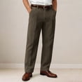 thumbnail image 1 of Ynynloco Men’s Premium Stretch Corduroy Classic Fit Pantm Casual Business Trousers, 1 of 5