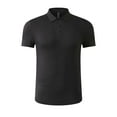 thumbnail image 1 of Ynynloco Men's Slim Fit Summer Short Sleeve Collared Golf Shirt Quick Dry Performance Golf for Business Casual, 1 of 4