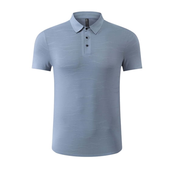 Ynynloco Men's Slim Fit Summer Short Sleeve Collared Golf Shirt Quick Dry Performance Golf for Business Casual