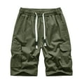 thumbnail image 1 of Ynynloco Mens Athletic Camouflage Shorts Running Shorts Quick Dry Workout Shorts Lightweight Gym Basketball Shorts Zipper Pockets, 1 of 5