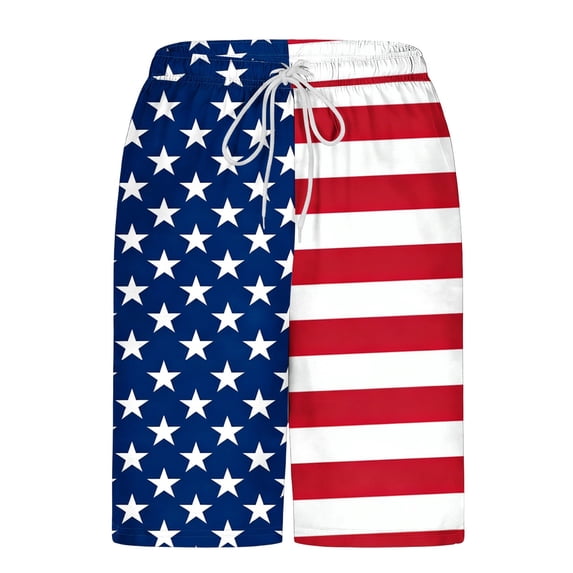Ynynloco Mens Swim Trunks Bathing Suit 7 Inch Inseam Compression Liner Beach Long Board Shorts Swimsuit Anti-Chafe Quick Dry