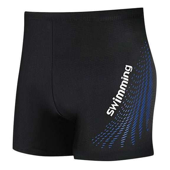 Ynynloco Mens Swim Trunks Solid Color Stretch Elastic Waist Square Leg Board Short Summer Beach Wetsuits Athletic Swimsuit