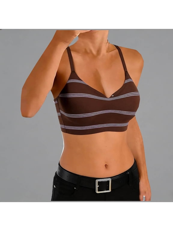 Seamless Bras for Women No Underwire Push Up Full Coverage Bra Wirefree Bralettes Soft Everyday Bra