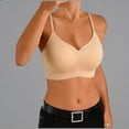 thumbnail image 1 of Ynynloco Seamless Jelly Bras for Women Wireless Push Up Full Coverage No Wire Womens Bra Padded Comfort with Support for Gifts, 1 of 6