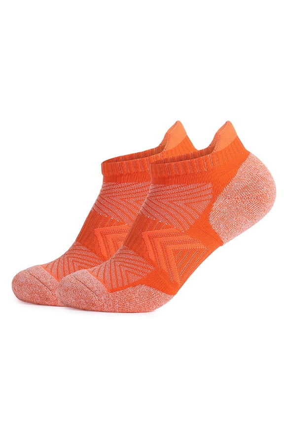 Unisex No Show Athletic Socks with Tab Back Non Slip Breathable Socks for Running, Hiking, Gym and Sports