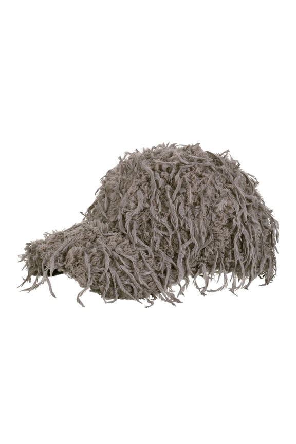Winter Baseball Cap for Women Lamb Wool Solid Color Warm Baseball Cap for Outdoor Travel Unisex Fringed Furry Baseball Cap