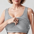 thumbnail image 1 of Ynynloco Women Built-in Bra Tank Tops Sleeveless Button Casual Shirts Racerback Ribbed Fitted Tank Tops Multiple Colors, 1 of 9