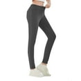 thumbnail image 1 of Ynynloco Women's Classic High Rise Slimming Waisted Jeggings Pants Stretchy Tummy Control Skinny Jean Leggings with Pockets, 1 of 7