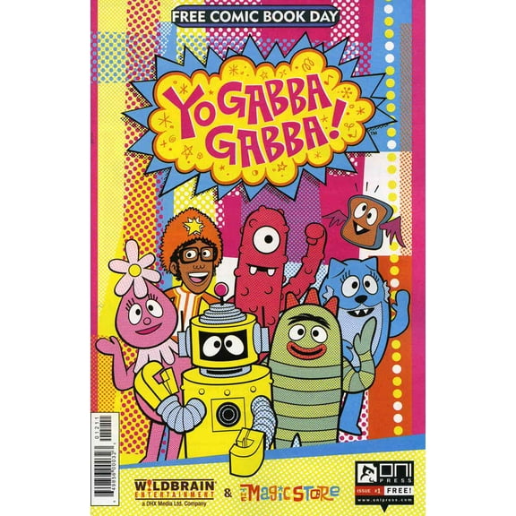 Yo Gabba Gabba! Free Comic Book Day! FCBD #2012 VF ; Oni Comic Book