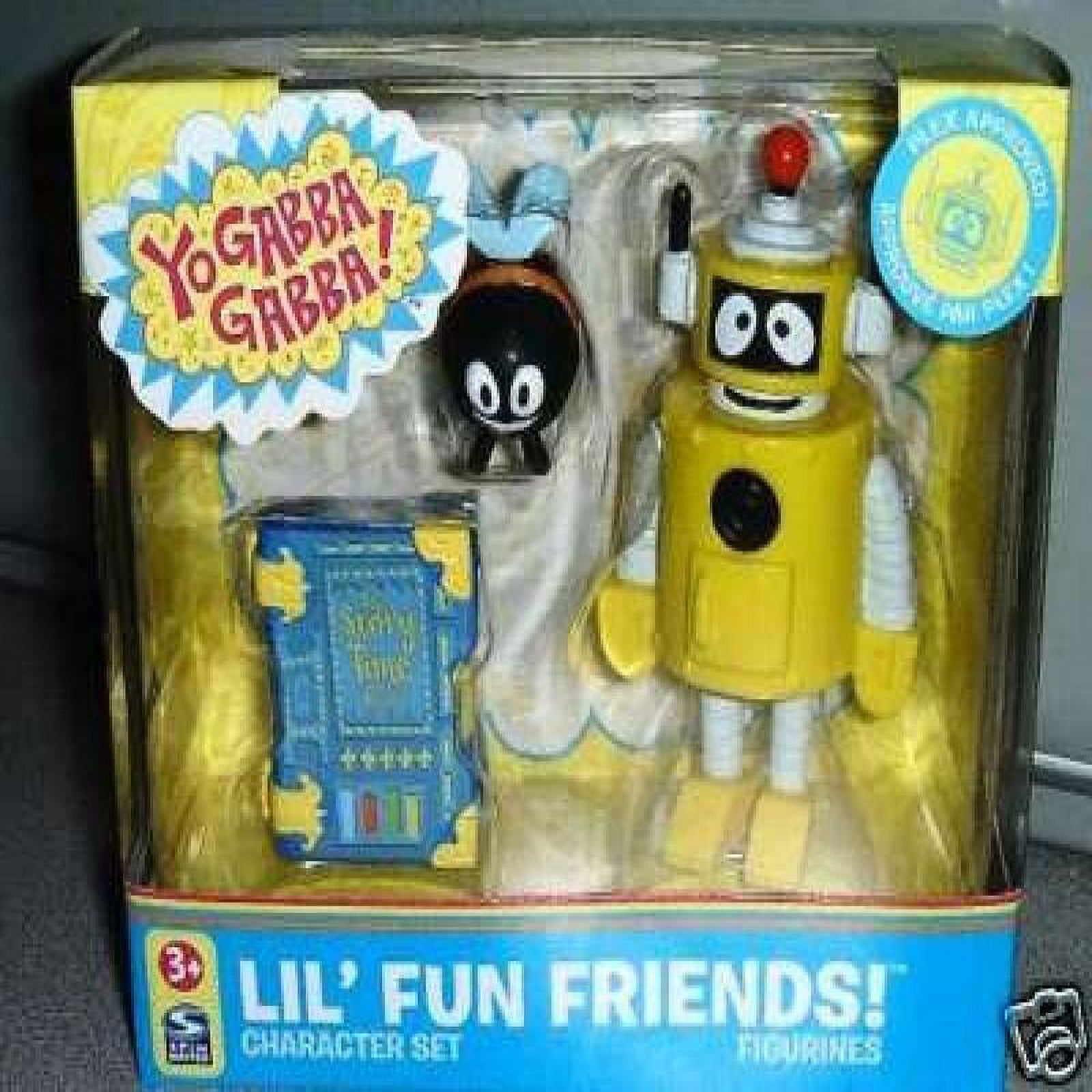 Yo Gabba Gabba Lil Fun Friends Character Set Plex