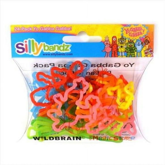 Yo Gabba Gabba Silly Bandz 24Pcs