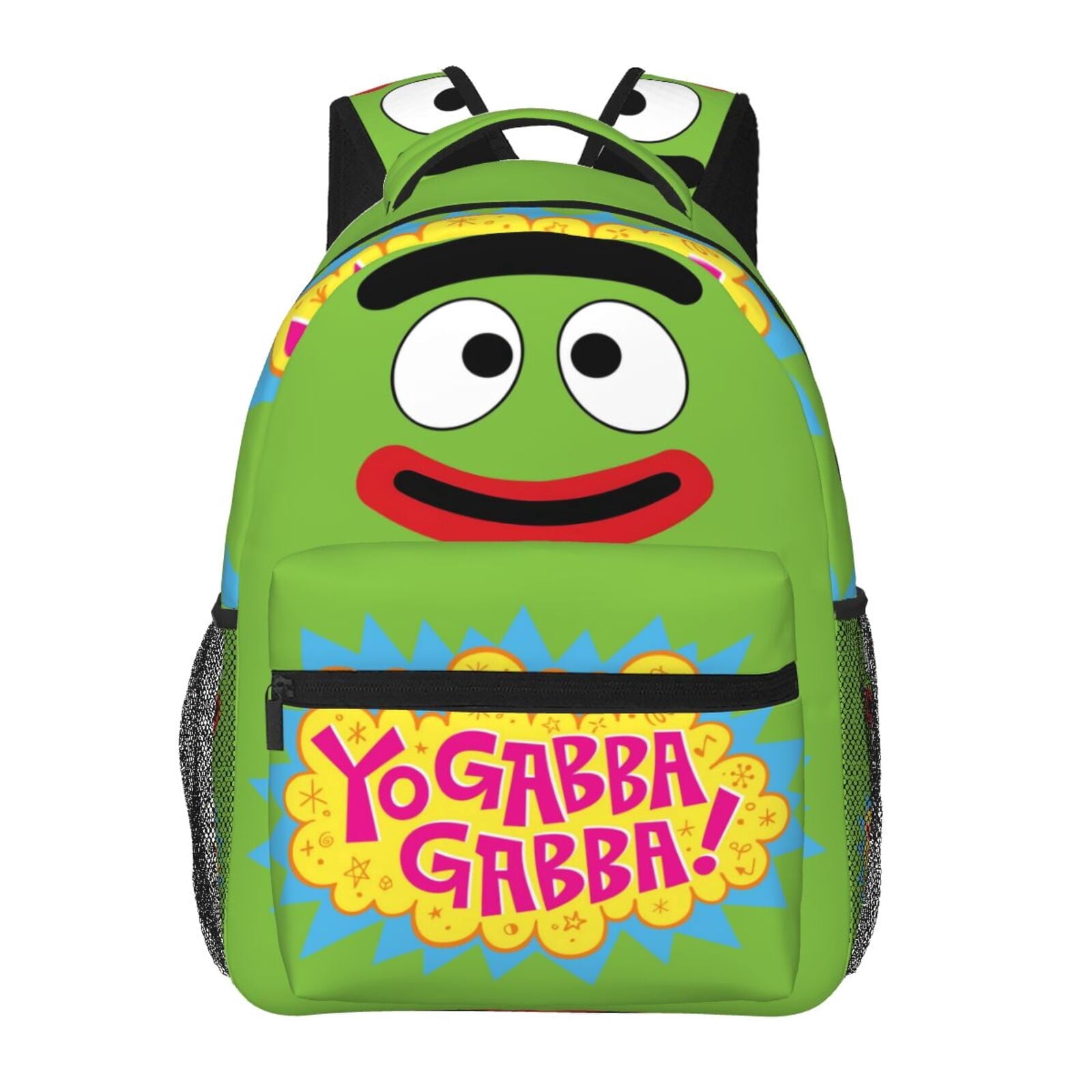Yo Gabba Gabbaland Backpack Lightweight Bookbag Casual Daypack For Women Men Travel Laptop Bag Multifunctional Bag