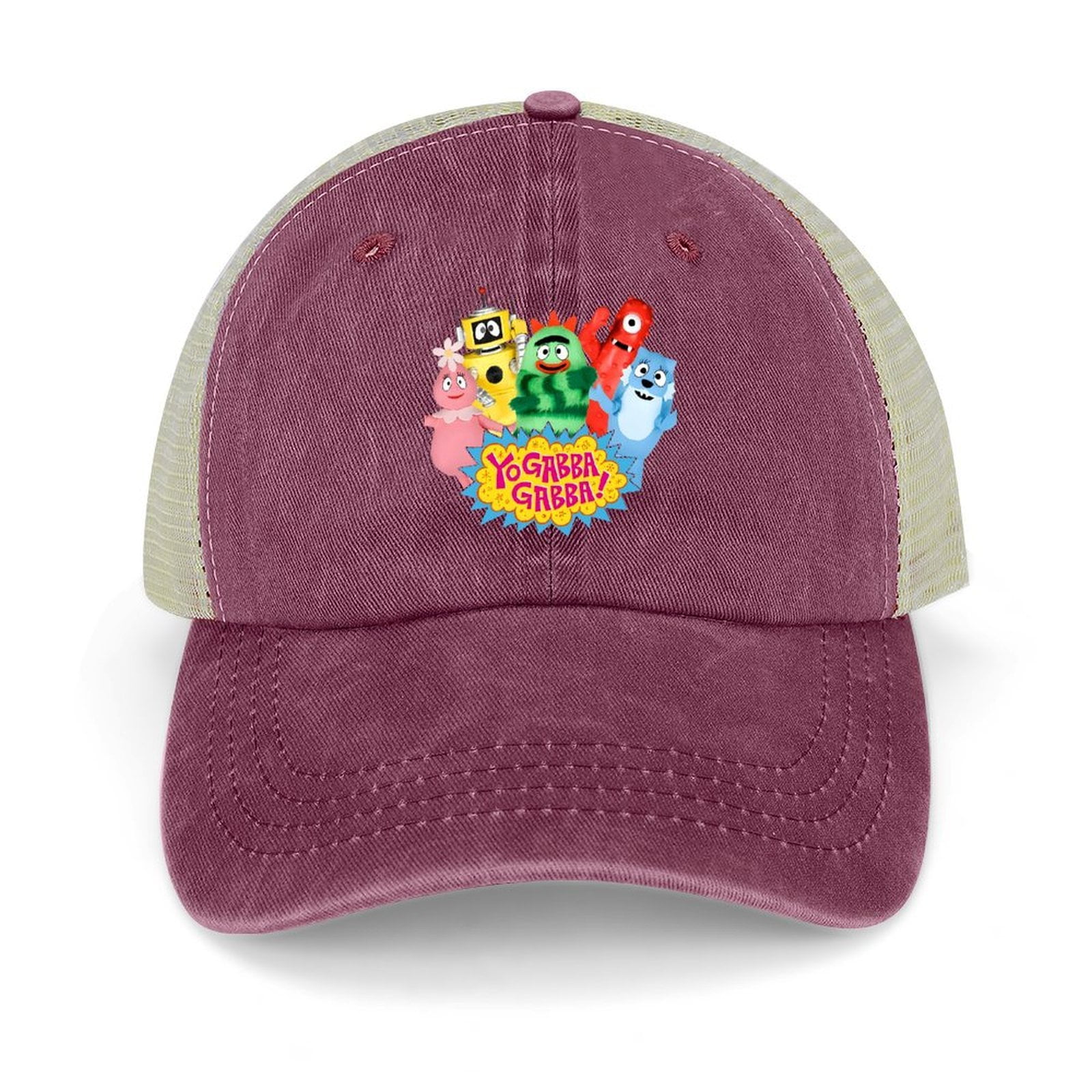 Yo Gabba Gabbaland Exuberant Hat Adjustable Unisex Denim Baseball Cap ...