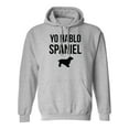 thumbnail image 1 of Yo Hablo Spaniel Adult Hooded Sweatshirt, 1 of 3