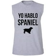 thumbnail image 1 of Yo Hablo Spaniel Adult Sleeveless Tee, 1 of 4
