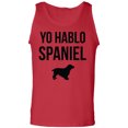 thumbnail image 1 of Yo Hablo Spaniel Adult Tank Top, 1 of 3