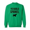 thumbnail image 1 of Yo Hablo Spaniel Crewneck Sweatshirt, 1 of 3
