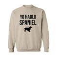 thumbnail image 1 of Yo Hablo Spaniel Crewneck Sweatshirt, 1 of 3