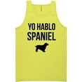thumbnail image 1 of Yo Hablo Spaniel Neon Tank Top, 1 of 1