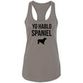 thumbnail image 1 of Yo Hablo Spaniel Racerback Tank, 1 of 2