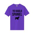 thumbnail image 1 of Yo Hablo Spaniel Short Sleeve Neon T-Shirt, 1 of 1