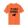 thumbnail image 1 of Yo Hablo Spaniel Short Sleeve Neon T-Shirt, 1 of 1