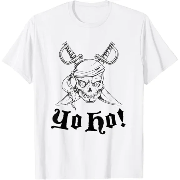 Yo Ho! Funny Pirate Saying Quote T-Shirt