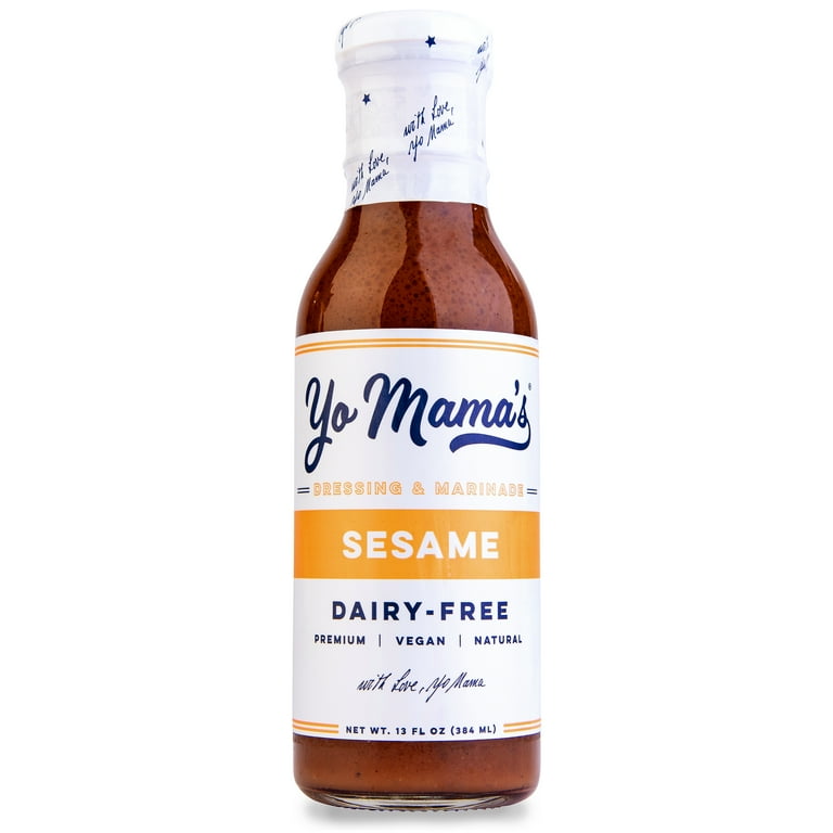 Yo Mama's Foods - Dairy-Free, Low-Carb Asian Sesame Dressing