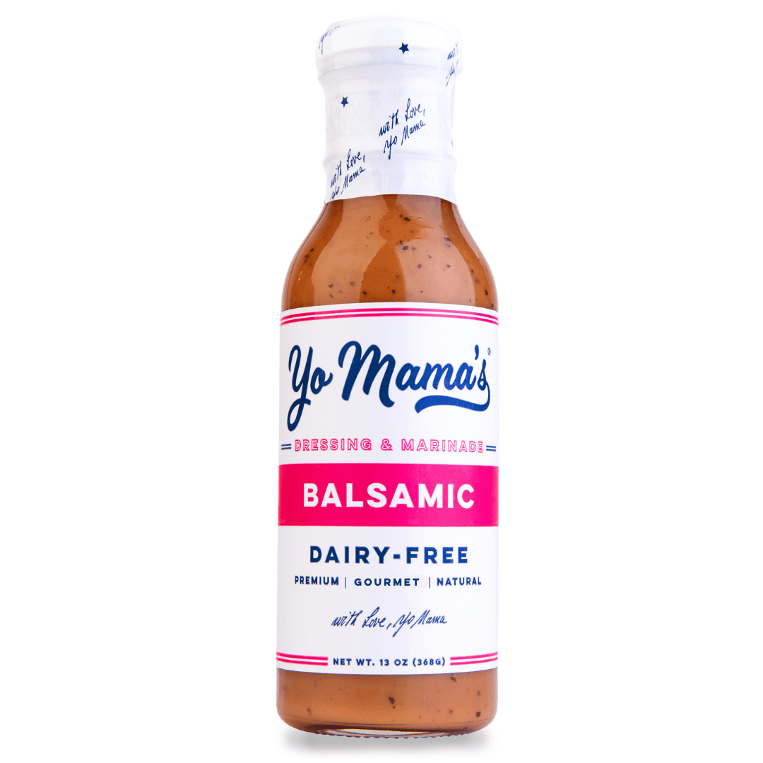 Yo Mama's Foods Gluten-Free Honey Balsamic Salad Dressing, 13 oz