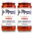 thumbnail image 1 of Yo Mama's Foods Keto Classic Pizza Sauce Pack of (2) - Vegan, No Sugar Added, Low Carb, Low Sodium, Gluten Free, Paleo, and Made with Fresh Non-GMO Tomatoes!, 1 of 6