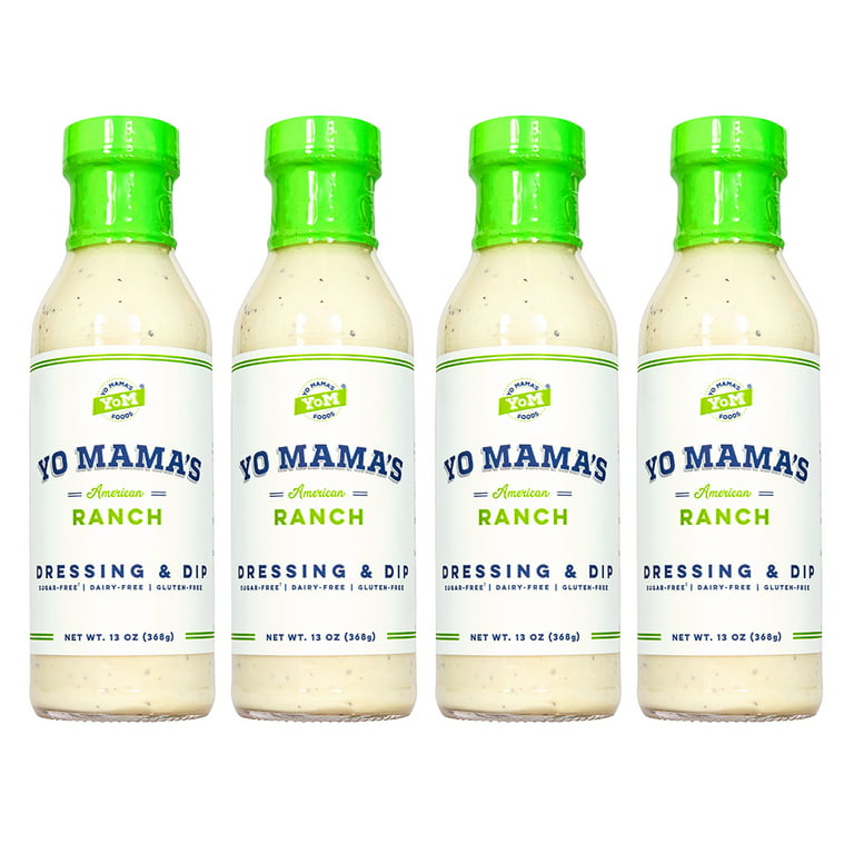 https://i5.walmartimages.com/seo/Yo-Mama-s-Foods-Keto-Friendly-Ranch-Salad-Dressing-4-13-Ounce-Bottles-Low-Carb-Gluten-Free-and-Dairy-Free_bcd76c1e-10df-4457-96b8-58a8a484d549.4f0efb47e423e1f1f23da018f89b5ad6.jpeg?odnHeight=768&odnWidth=768&odnBg=FFFFFF