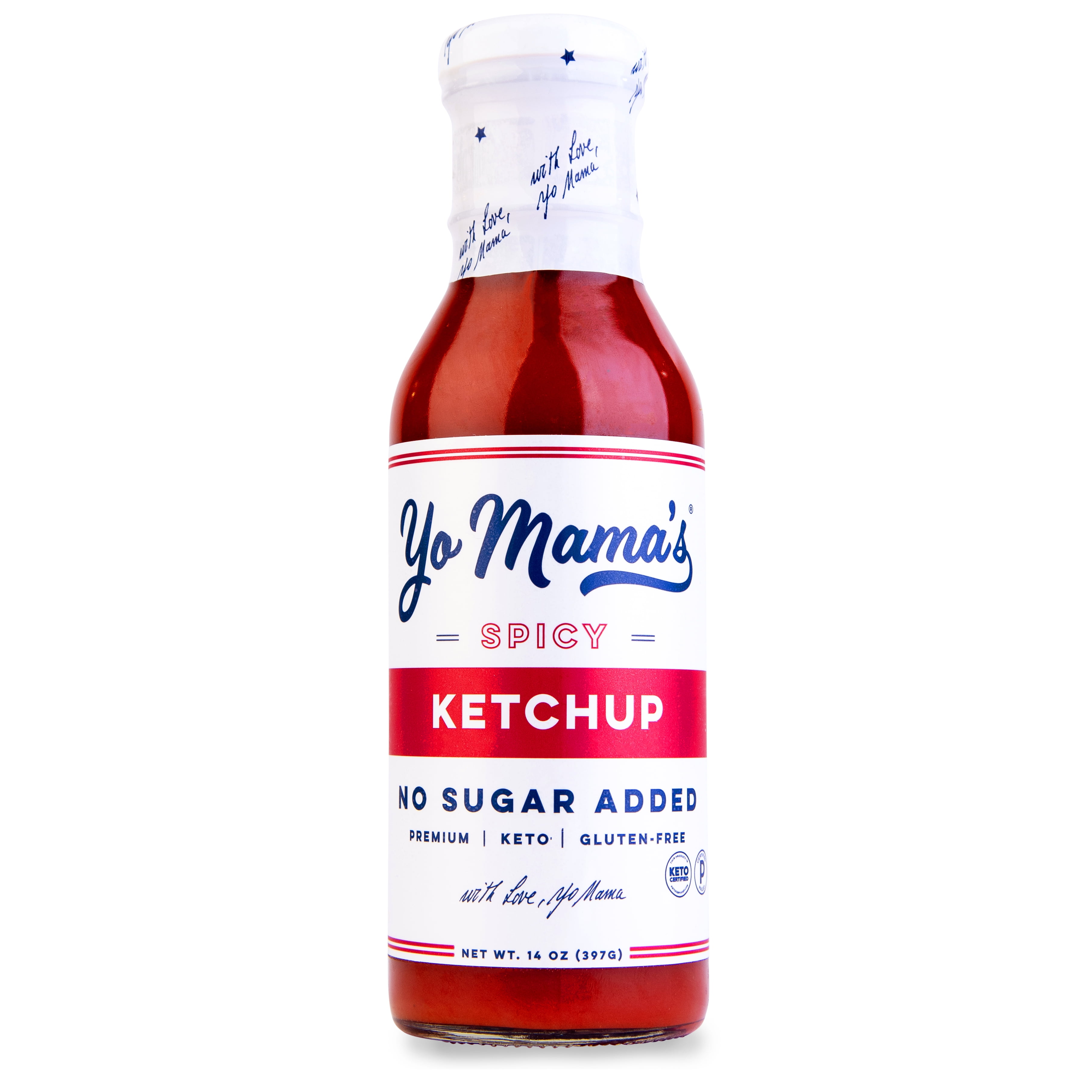 さゆmama Yo Mama's Foods Keto Spicy Ketchup – No Sugar, Gluten-Free, Vegan