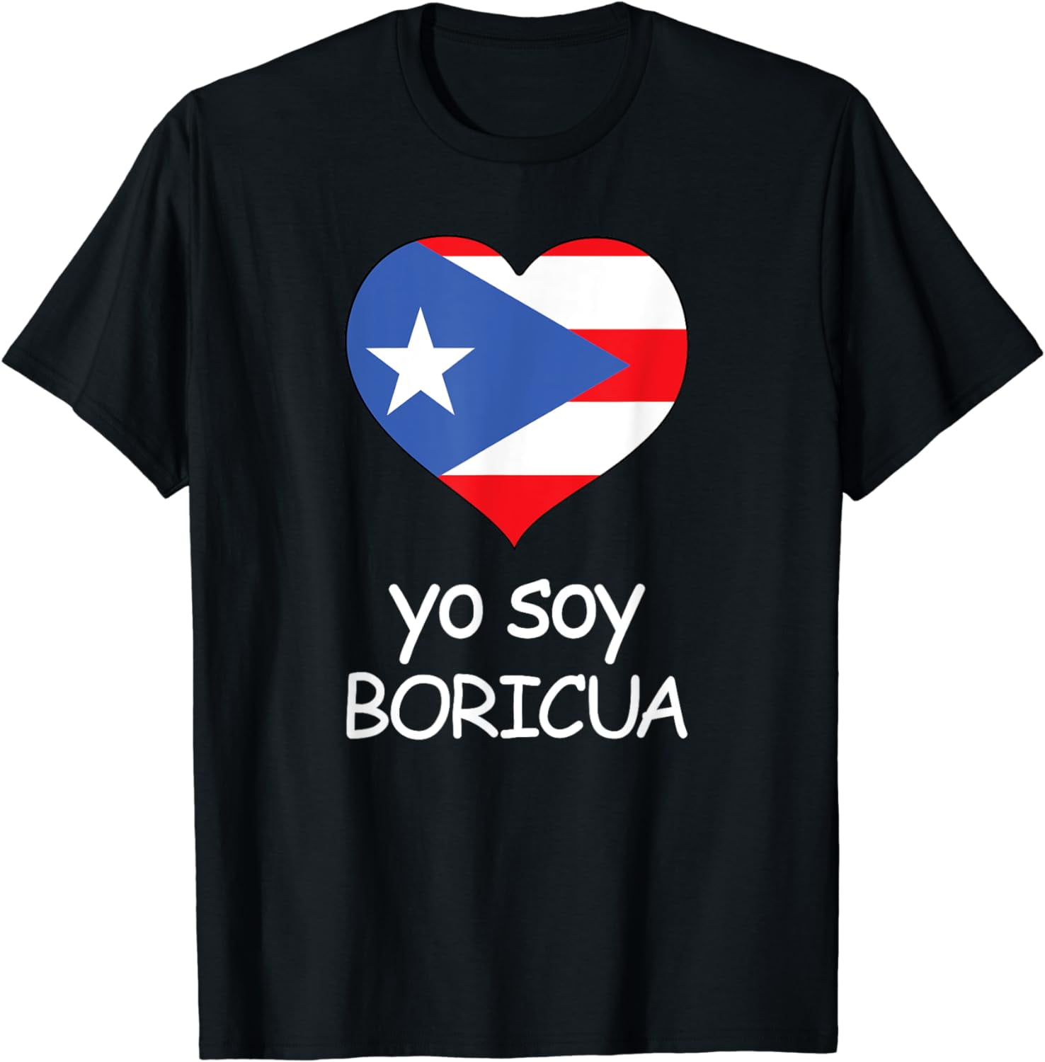 Yo Soy Boricua Shirt I Am Puerto Rican Puerto Rico Flag Tee - Walmart.com