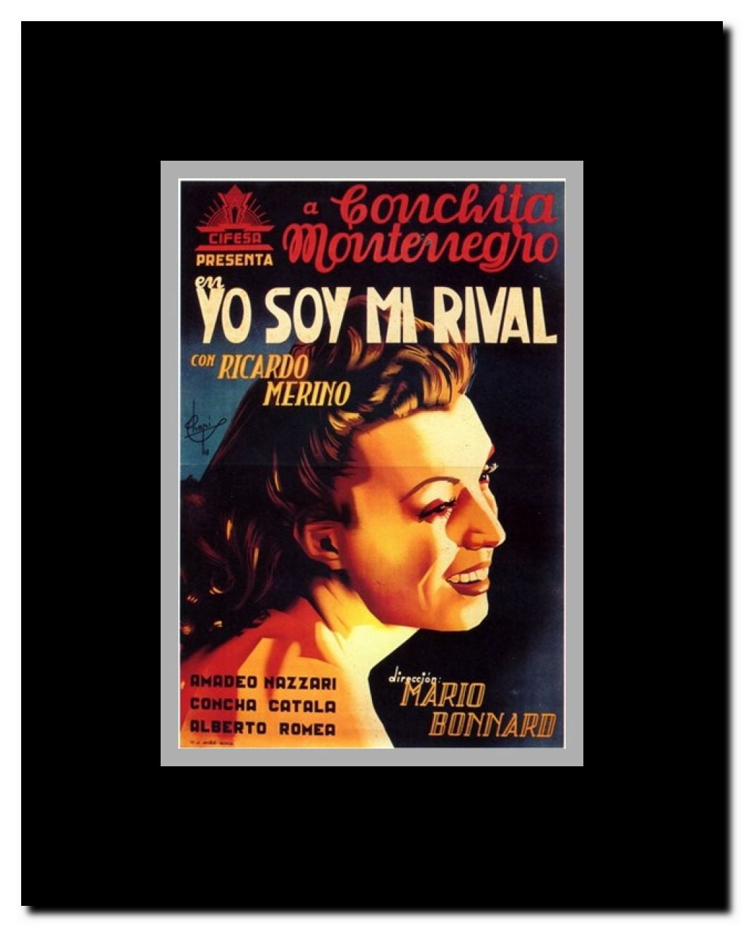 Yo Soy Mi Rival Framed Movie Poster