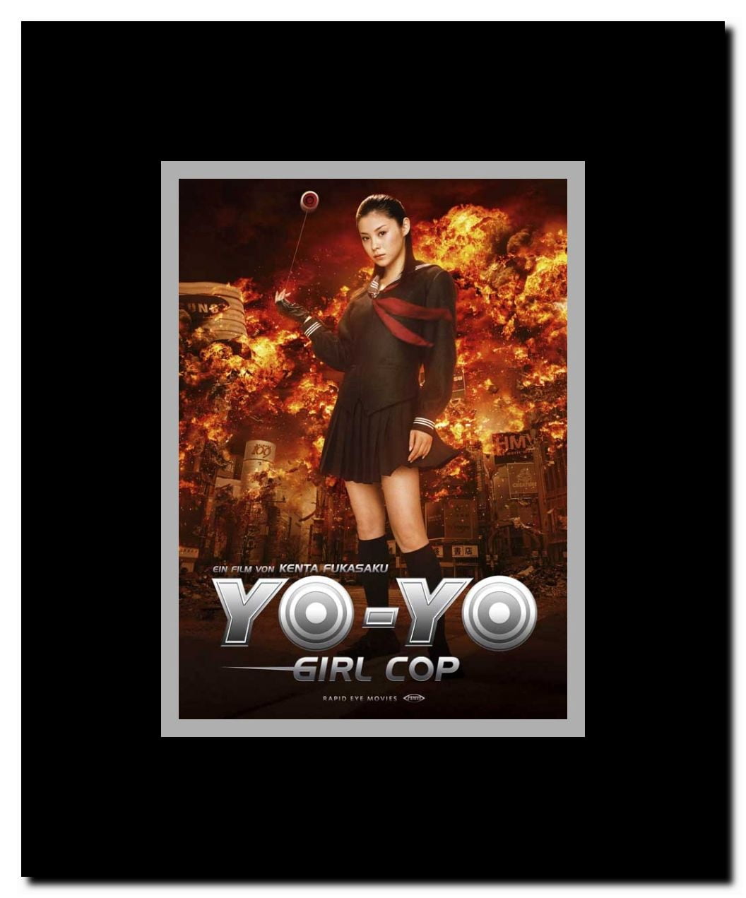 Yo-Yo Girl Cop Framed Movie Poster