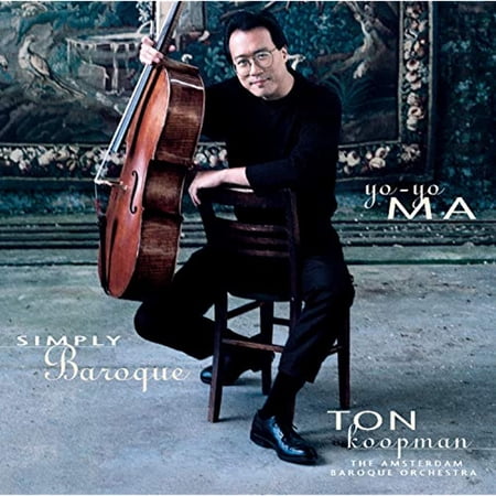 Yo-Yo Ma - Simply Baroque Bach & Ton Koopman Audio CD